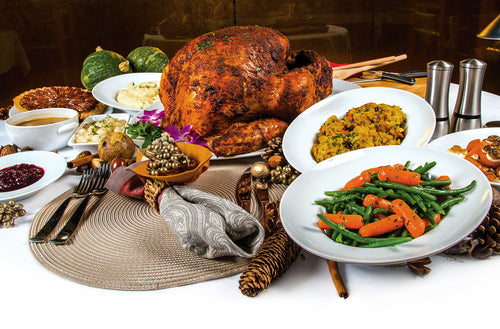 Choose a Dinner type, dessert and pick up time